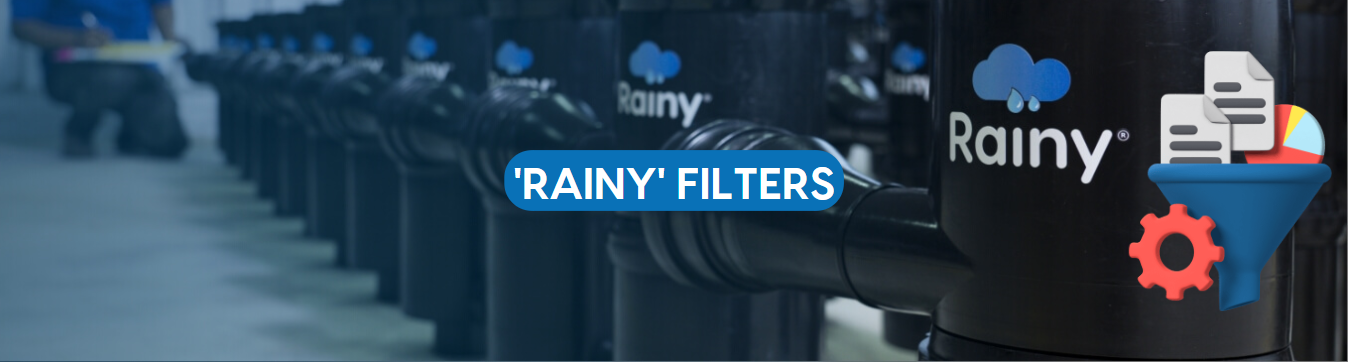 rainy water filter
